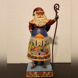 Jim Shore 2007 Santa Claus Here We Come a' Caroling Figurine 4007924 Christmas